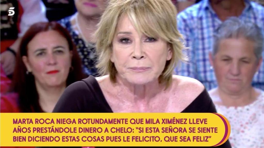 Mila reveló que le había prestado dinero a Chelo García Cortés durante dos años.