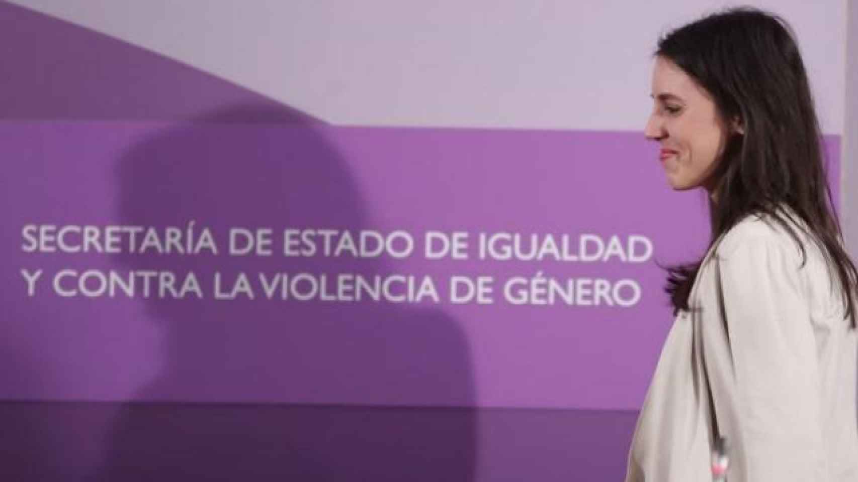 La ministra de Igualdad, Irene Montero.