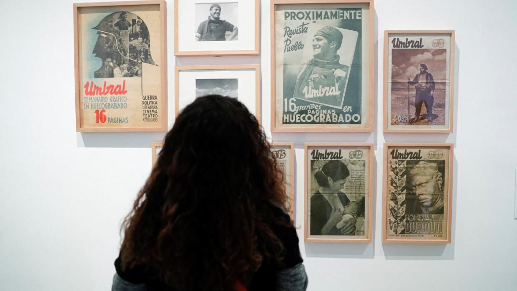 Una de las obras que forman parte de 'Frente y retaguardia: Mujeres en la Guerra Civil'.