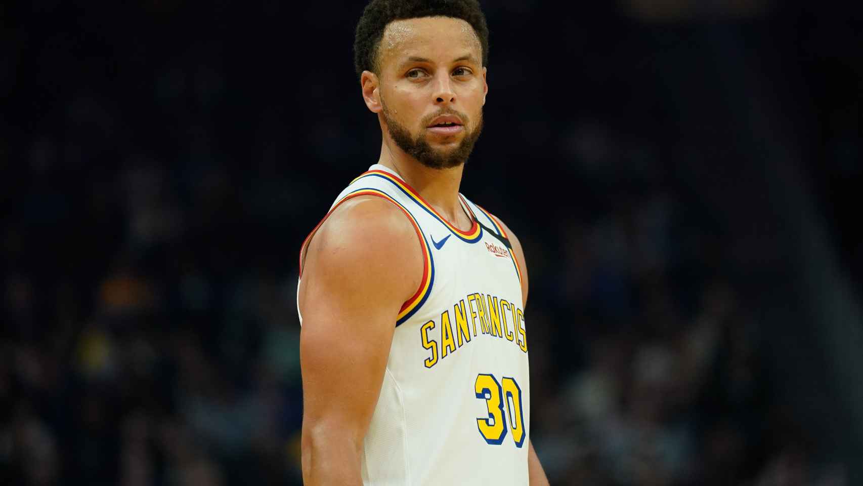 Stephen Curry, en su regreso a la NBA