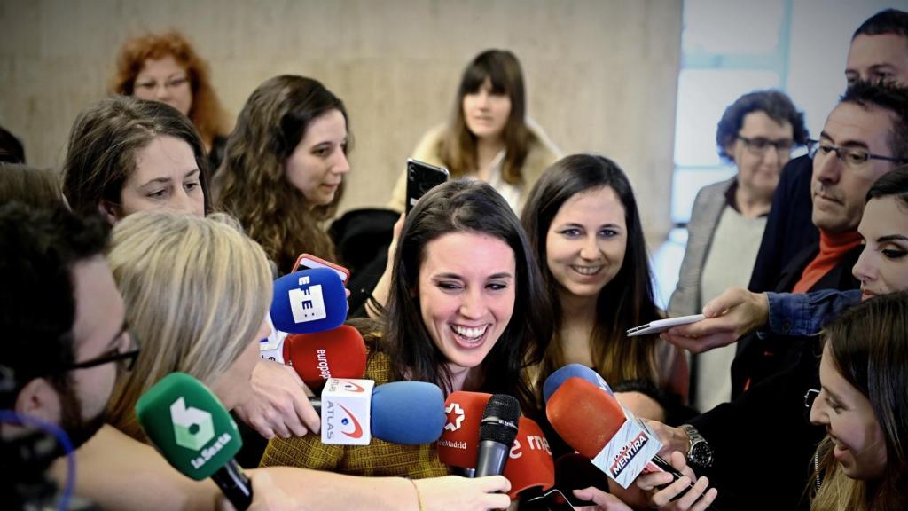 Irene Montero, ministra de Igualdad.