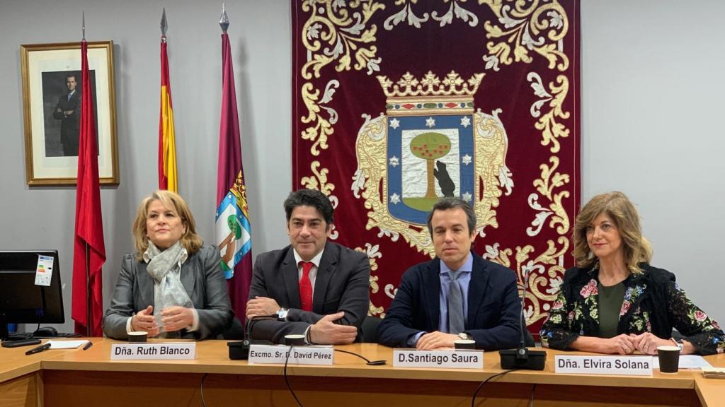David Pérez, durante su participación en las jornadas de la Ampsi este viernes.