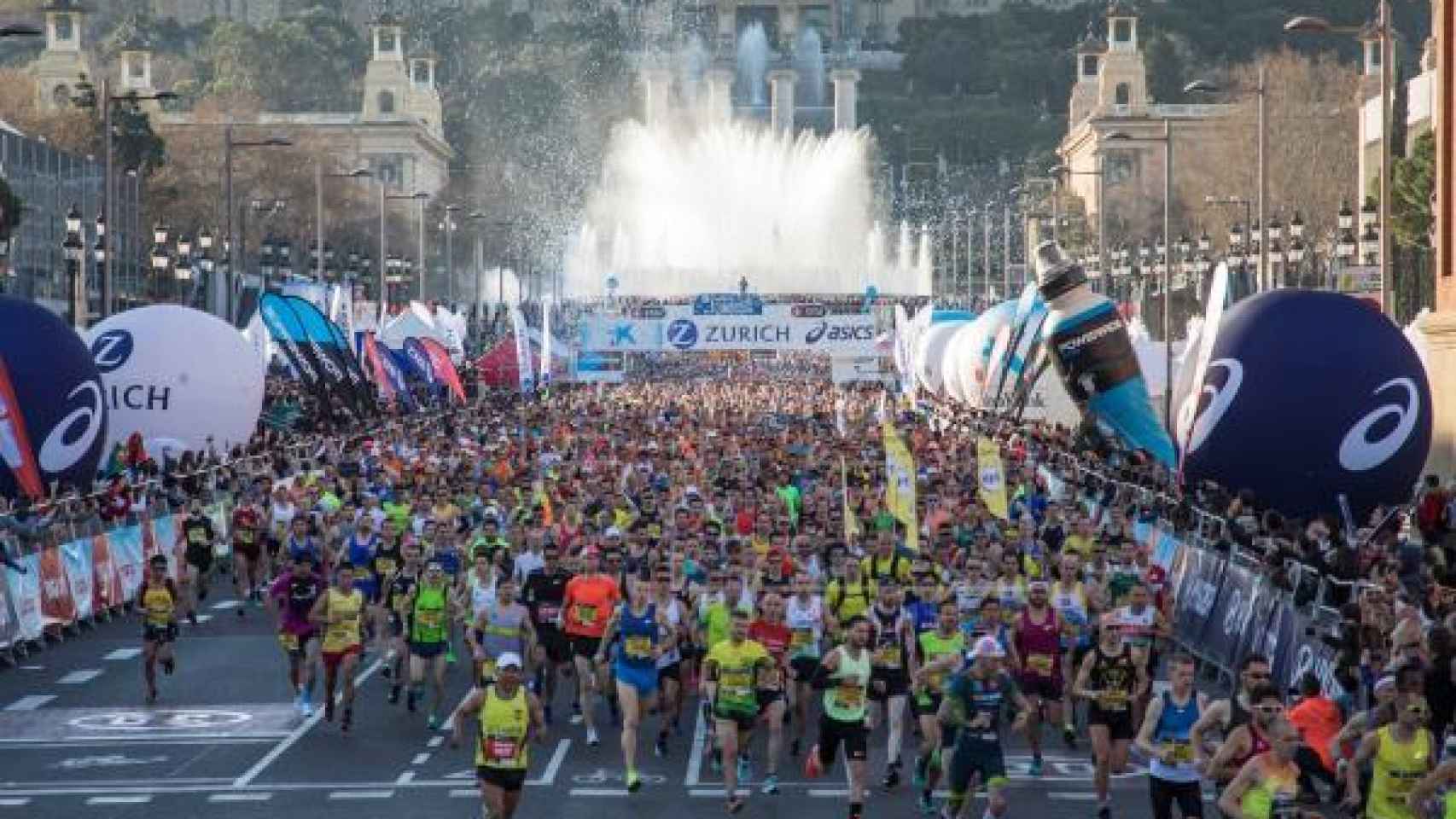 La Maratón de Barcelona en su edición de 2019