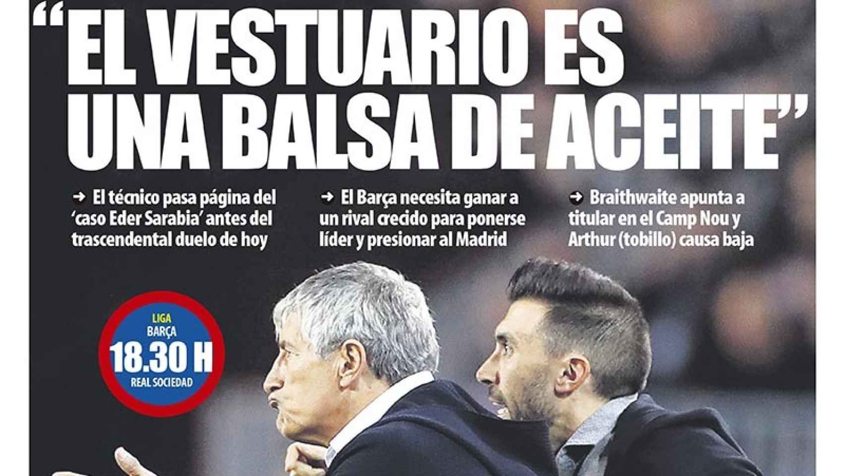 La portada del diario Mundo Deportivo (07/03/2020)