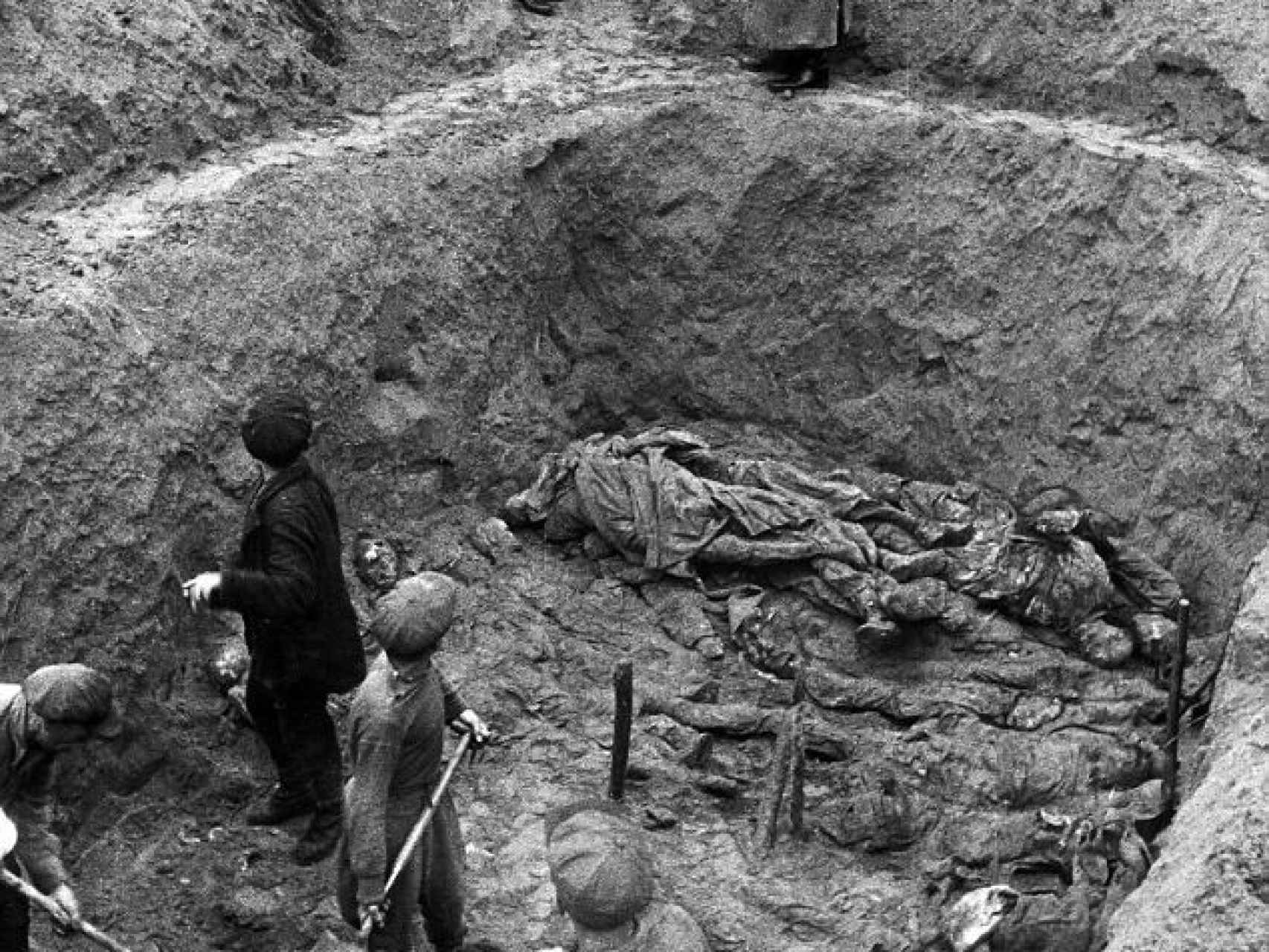 Más de 20.000 polacos fueron asesinados en Katyn.