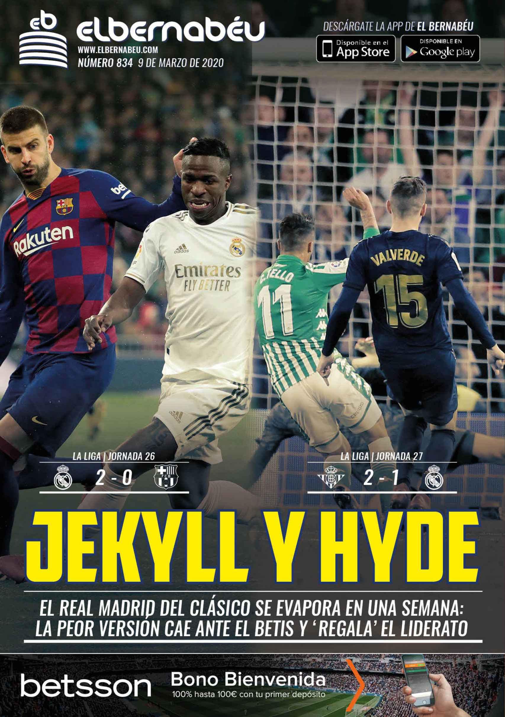 La portada de El Bernabéu (09/03/2020)