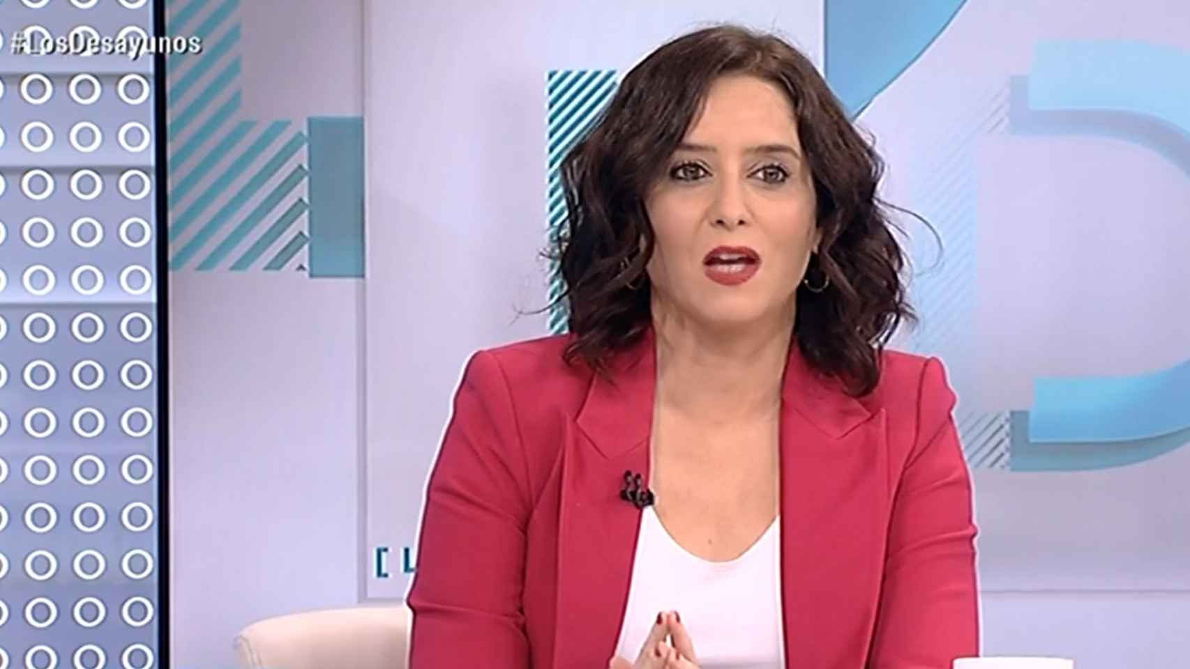 Isabel Díaz Ayuso, presidenta de la Comunidad de Madrid, en 'Los Desayunos de TVE'.