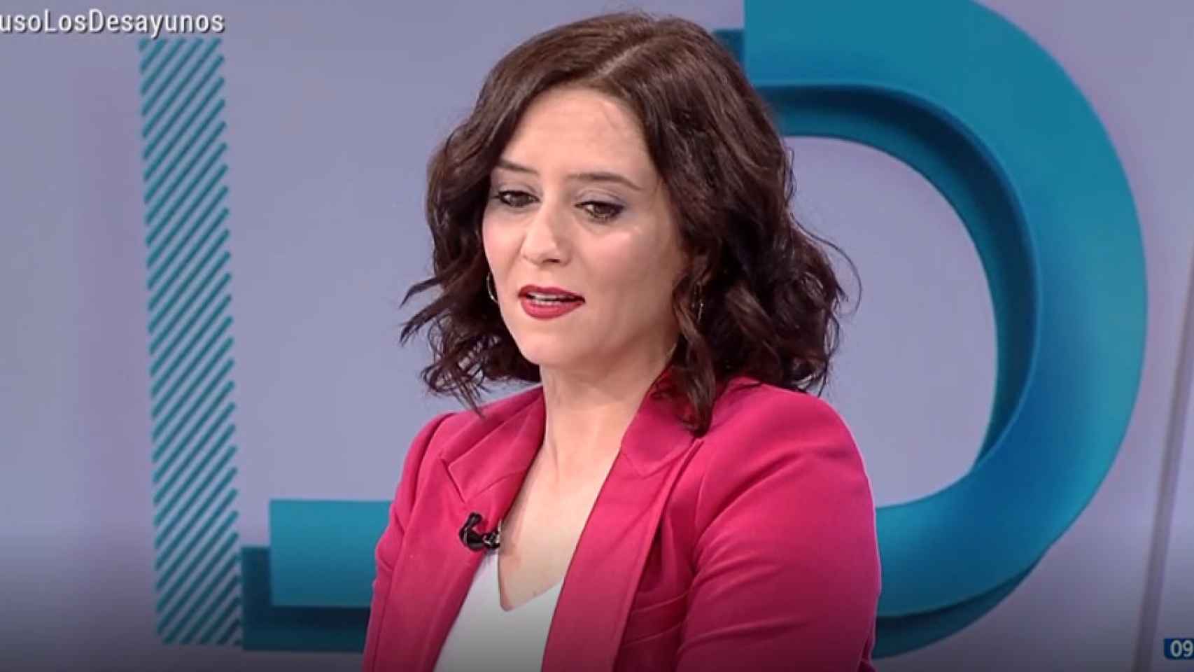 Isabel Díaz Ayuso en TVE1.