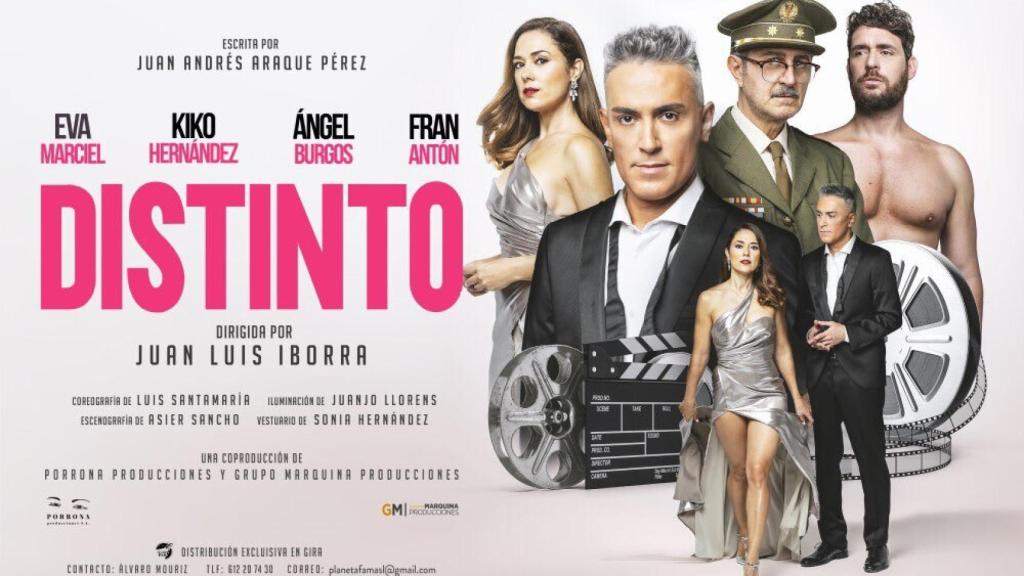 El cartel de la obra de teatro que protagoniza Kiko Hernández.