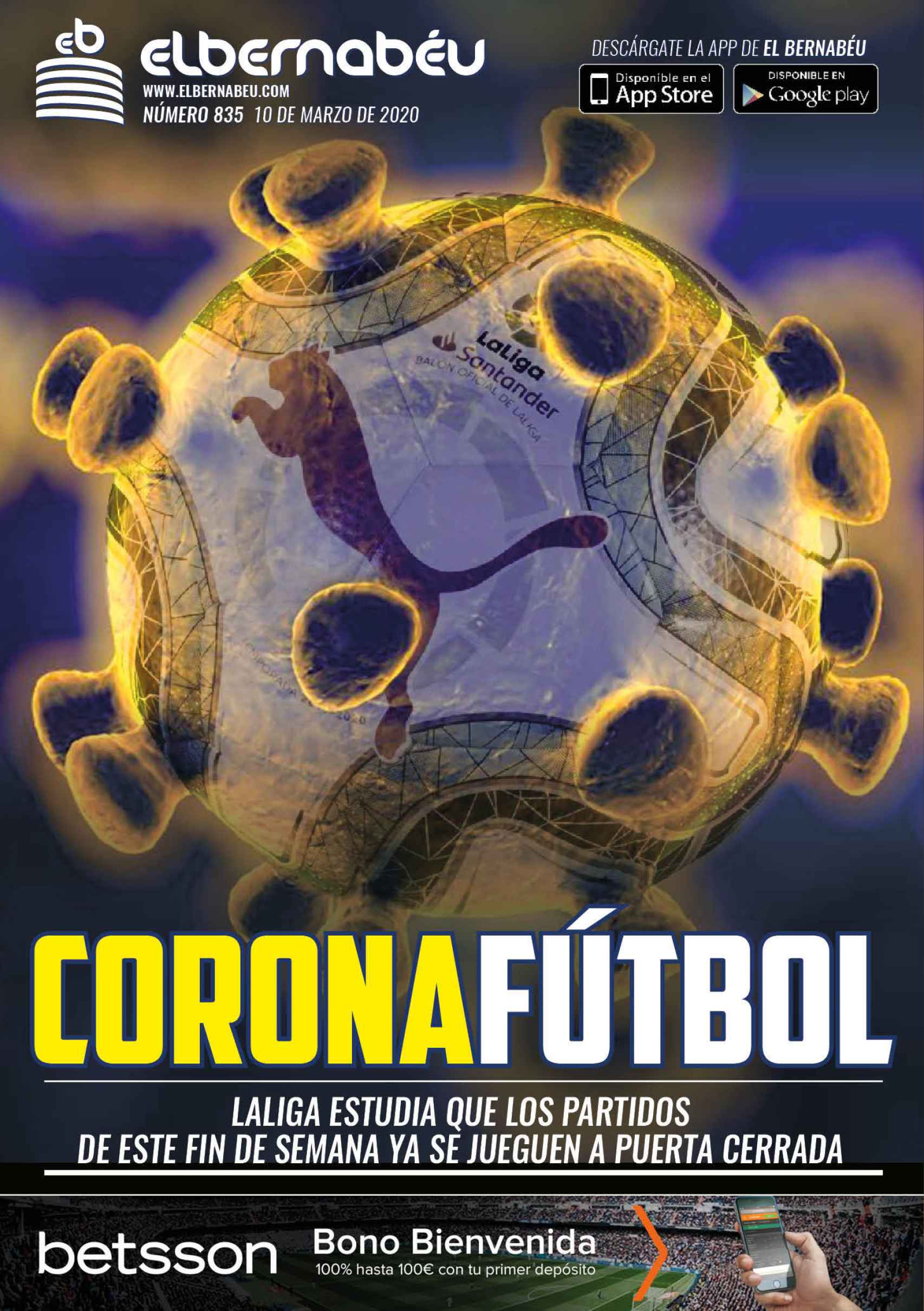 La portada de El Bernabéu (10/03/2020)