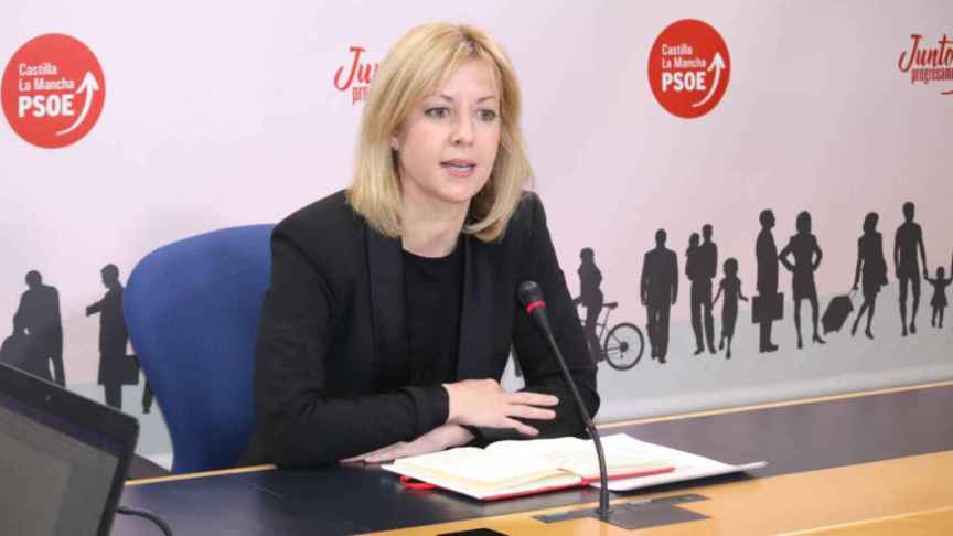 Ana Isabel Abengózar, portavoz del PSOE en las Cortes regionales
