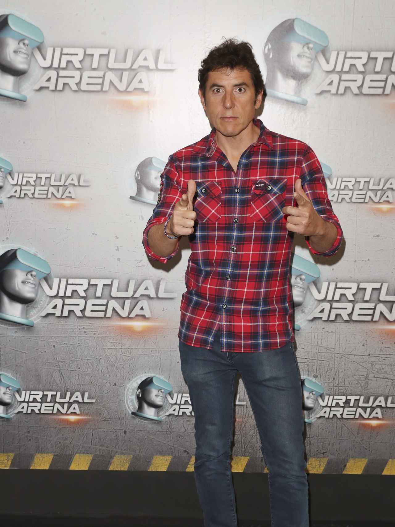 El presentador y humorista en la presentación de Virtual Arena en Madrid.