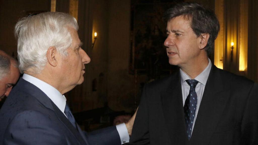 Carlos Martínez de Irujo y su hermano Cayetano.