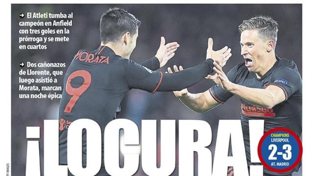 Portada Mundo Deportivo (12/03/20)