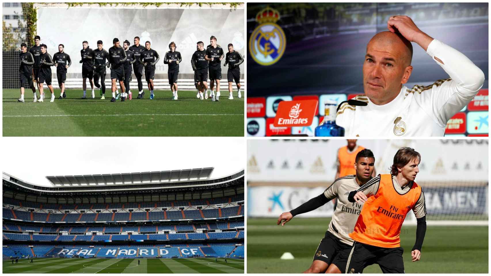 El Real Madrid se blinda ante la crisis por el coronavirus