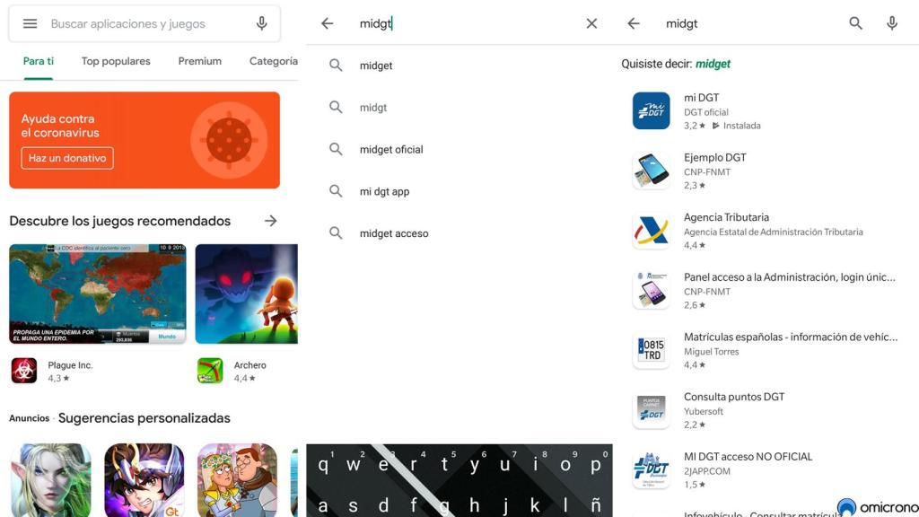 Tendremos que ir a la Google Play Store.