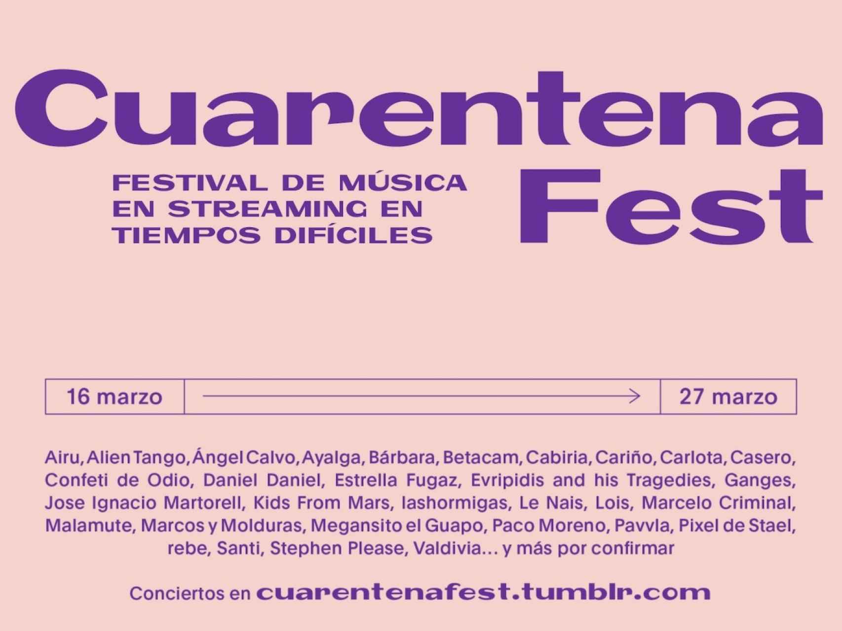 Cuarentena Fest.