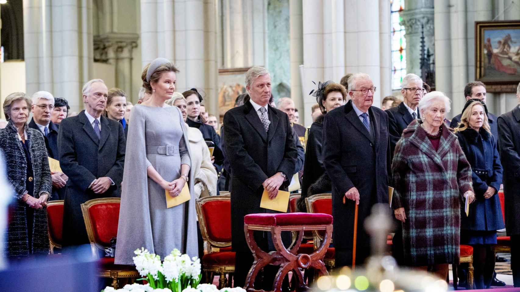 La familia real belga en uno de sus últimos actos públicos.