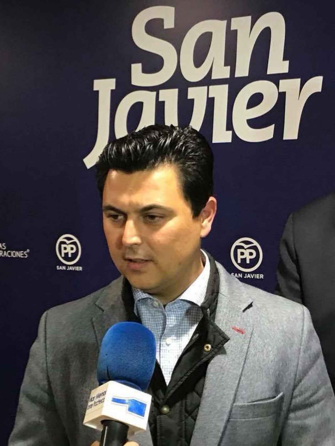 El alcalde de San Javier, José Miguel Luengo.