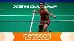 Carolina Marín, en el All England Open Badminton Championships