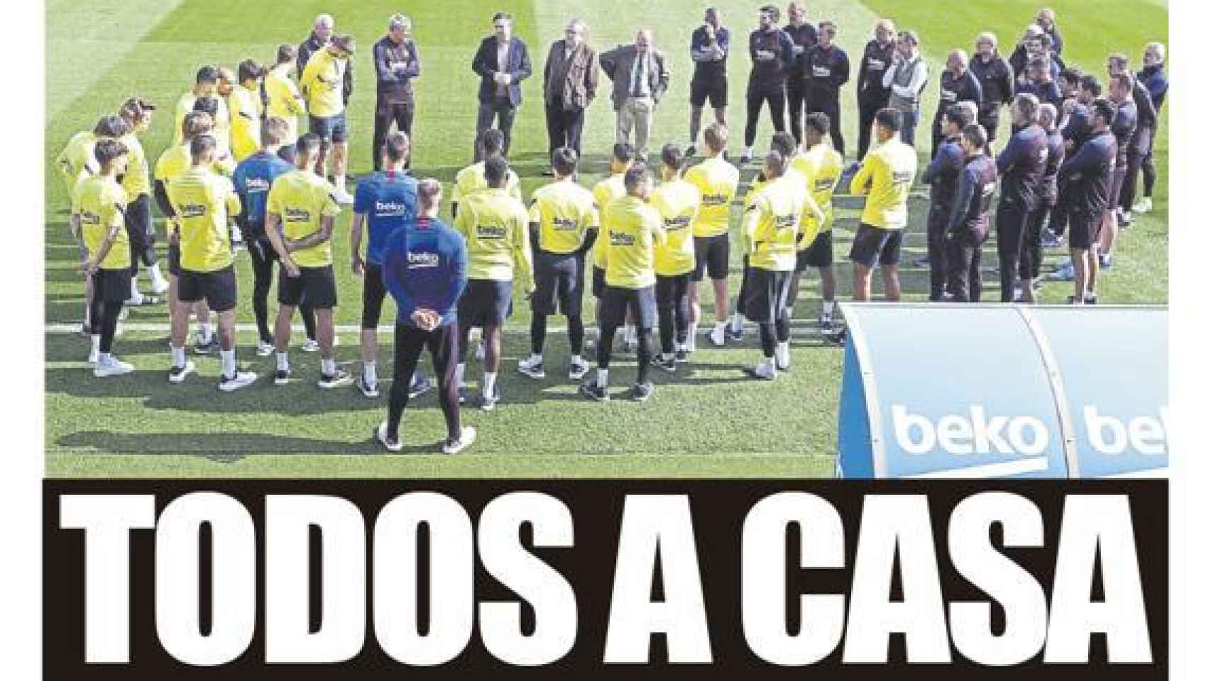 Portada Mundo Deportivo (14/03/20)