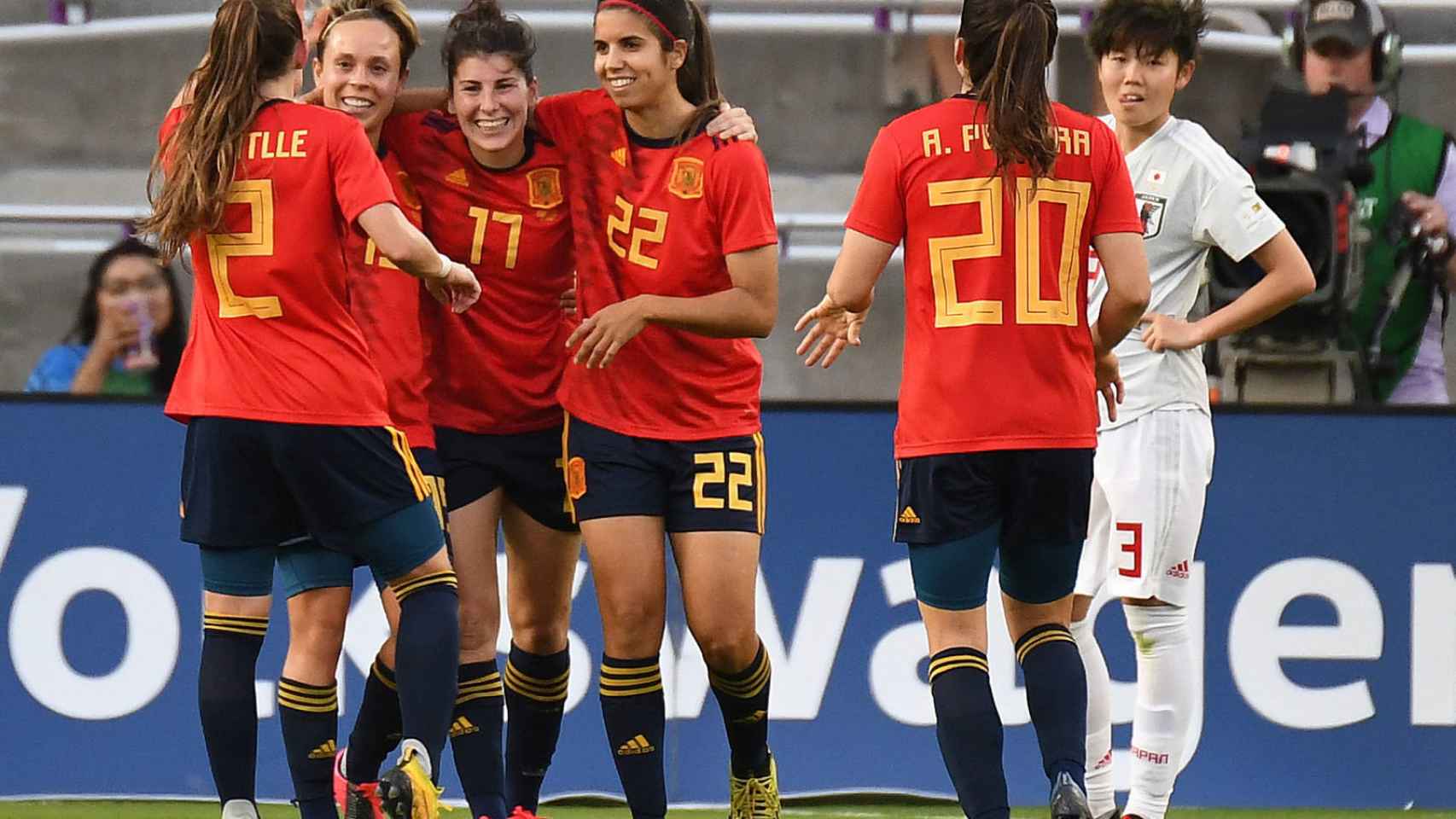 La selección española de fútbol femenino en la SheBelieves Cup 2020
