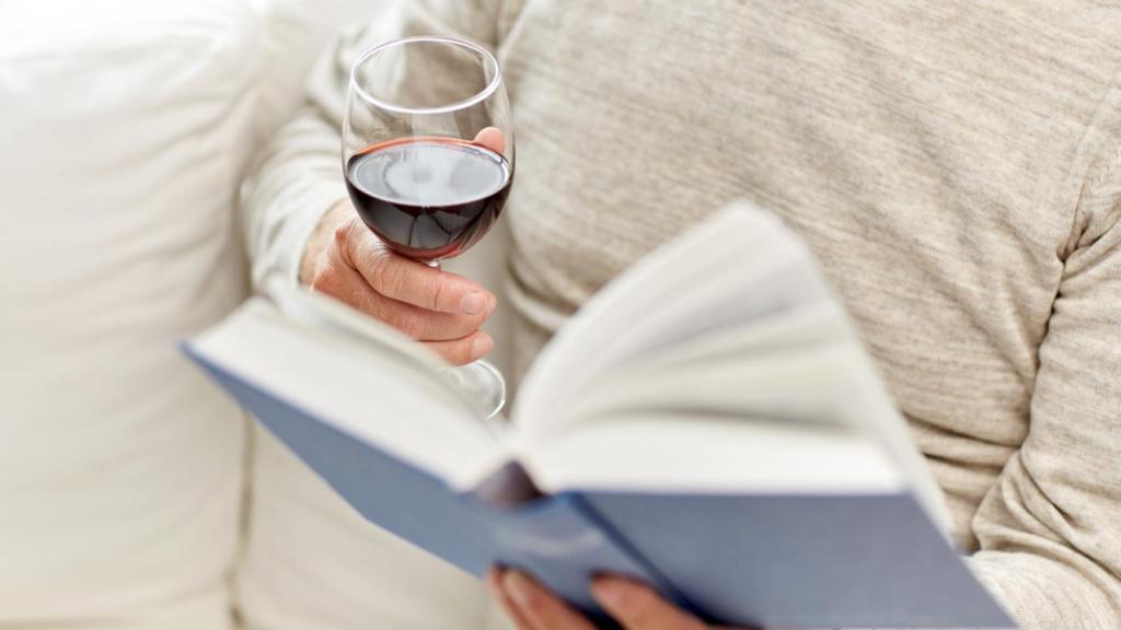 Vino y lectura, el mejor maridaje.