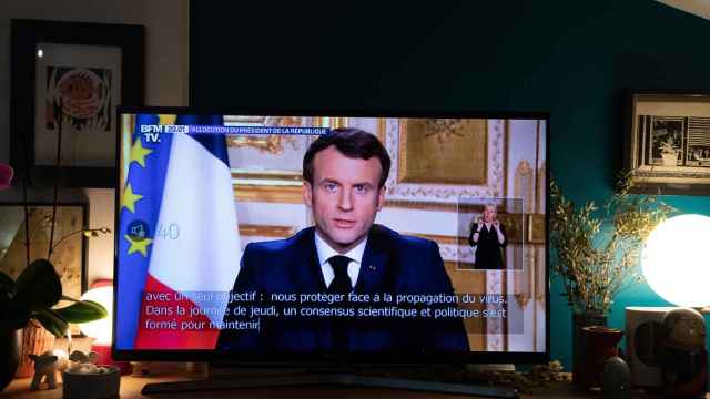 Macron, en su discurso a la nación este lunes