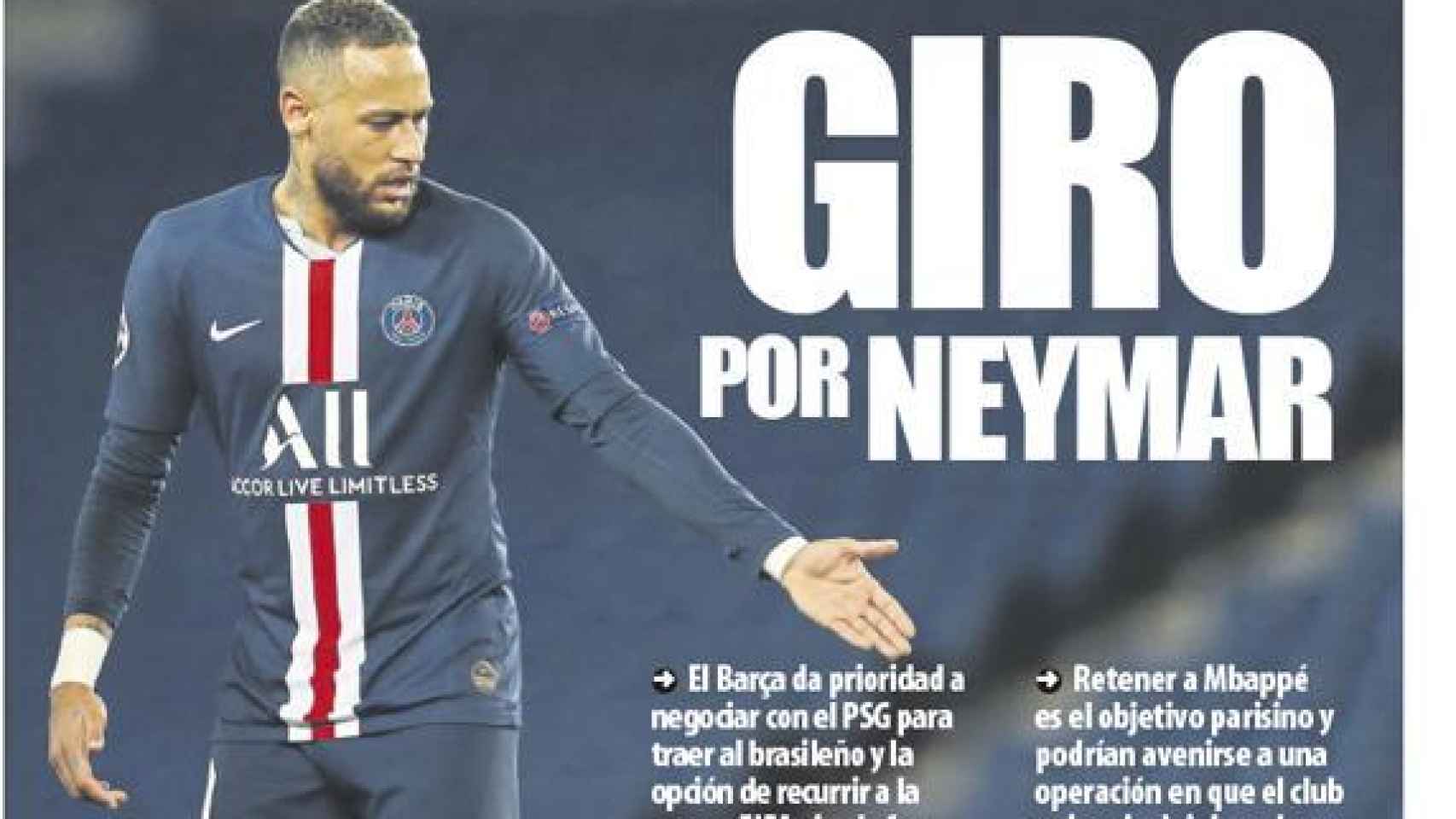 La portada del diario Mundo Deportivo (17/03/2020)