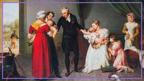 'Vacunación brazo a brazo', un cuadro de Constant Desbordes.