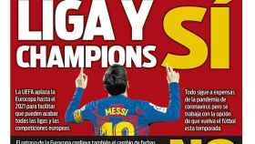 La portada del diario Sport (18/03/2020)
