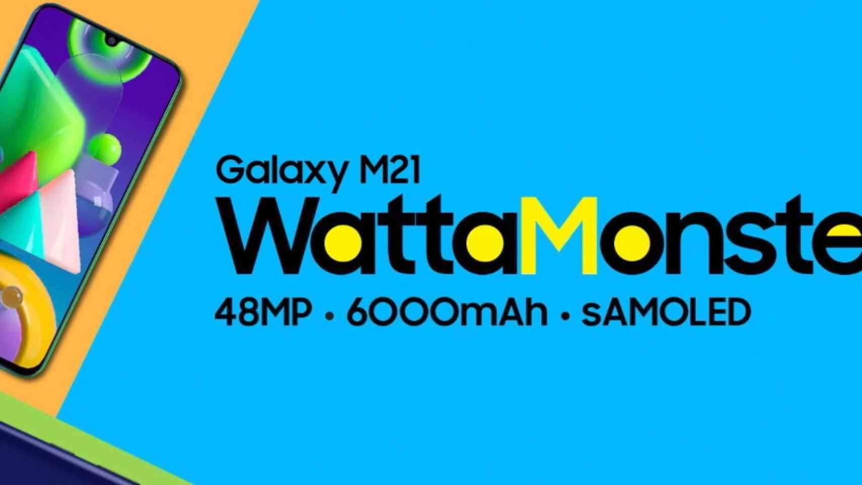 Nuevo Galaxy M21: el superventas de Samsung ahora tiene una batería monstruosa