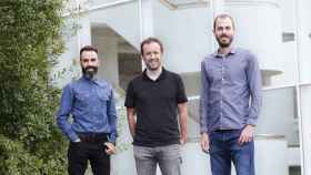 Los fundadores de la startup vasca Hdiv Security.