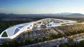Recreación del futuro centro comercial Open Sky.