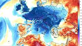 Anomalías de temperaturas para comienzos de primavera. Severe-weather.eu/tropicaltidbits.com