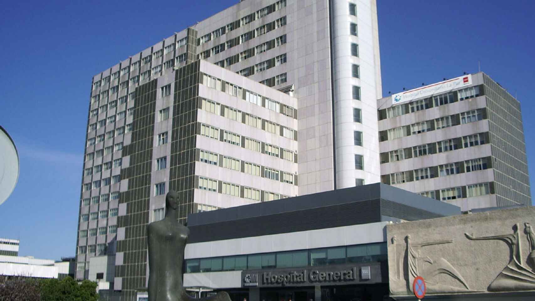 El Hospital Universitario de La Paz, el centro con más afectados por coronavirus en la Comunidad de Madrid.