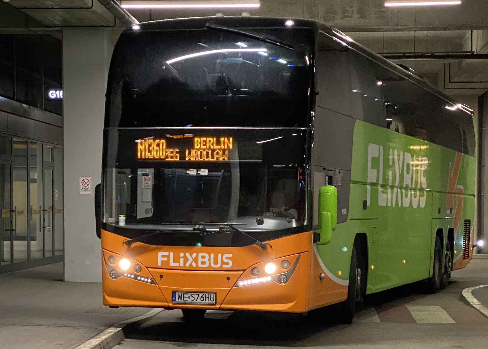 Bus Cracovia-Berlin.