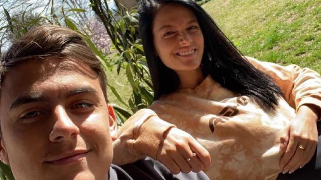 Dybala y su pareja