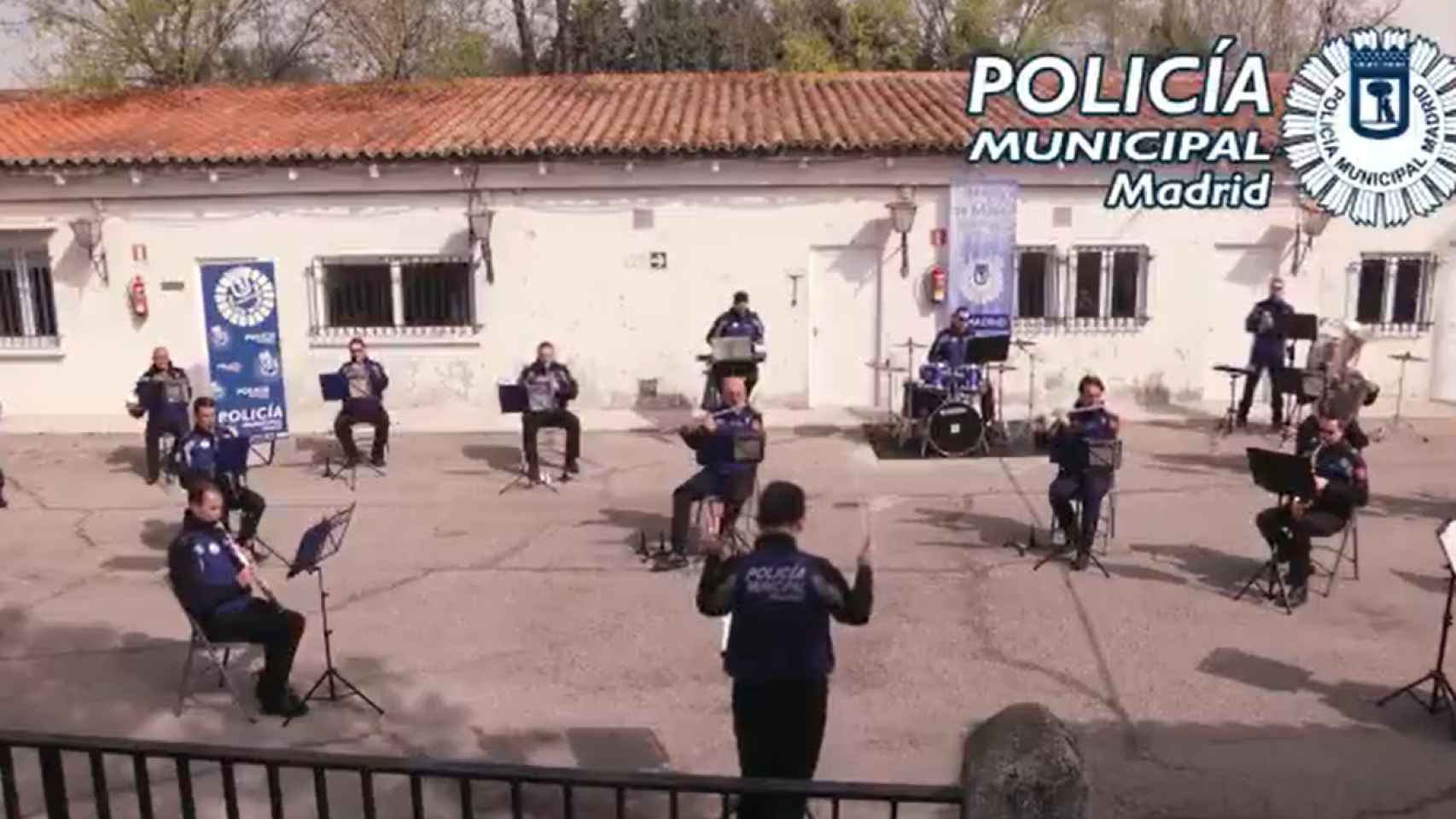 Banda de Música de la Policía Municipal de Madrid.