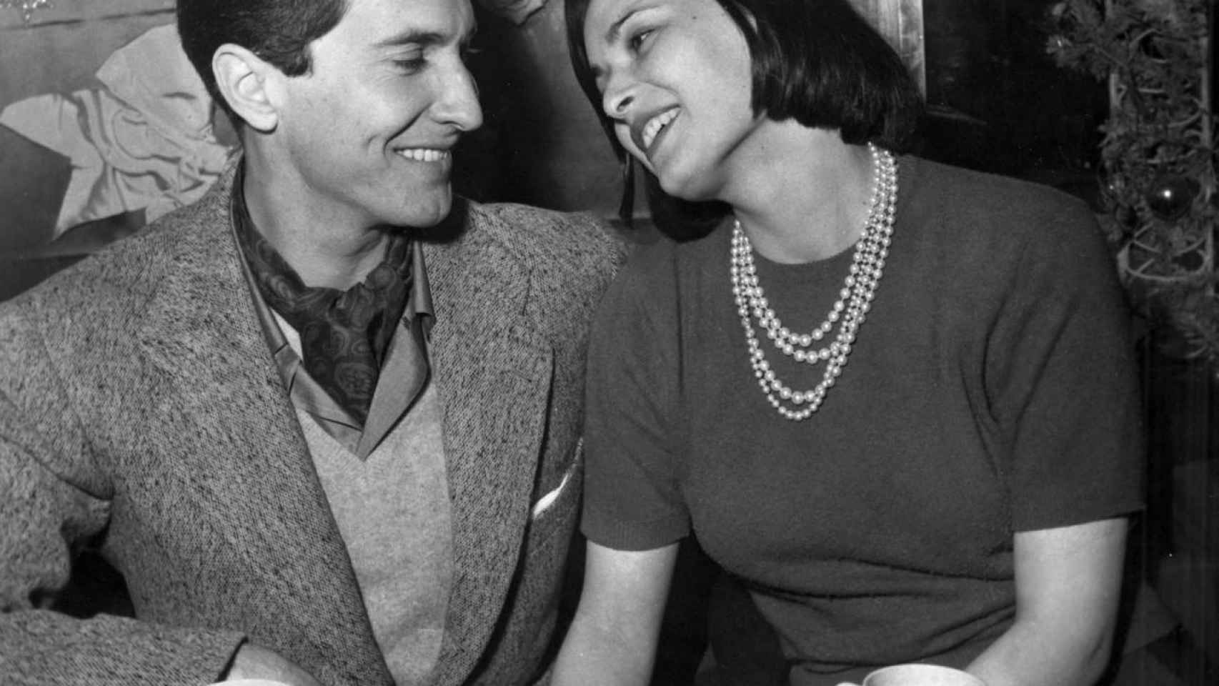 Luis Miguel Dominguín y Lucía Bosé, en 1955.