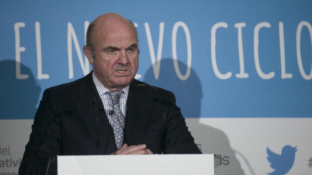 El exministro de Economía, Luis de Guindos.