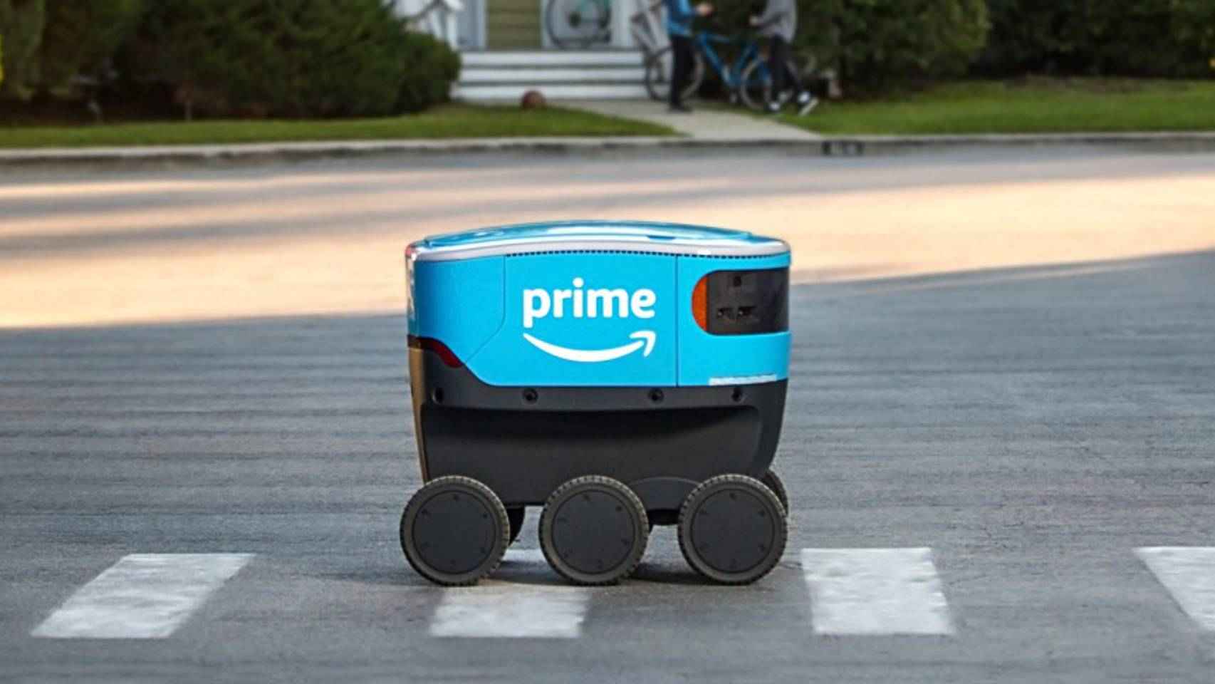 Scout, el robot de Amazon Prime.