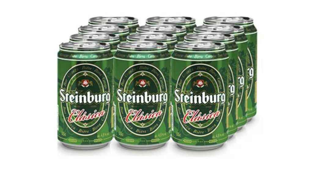 Cervezas Steinburg.