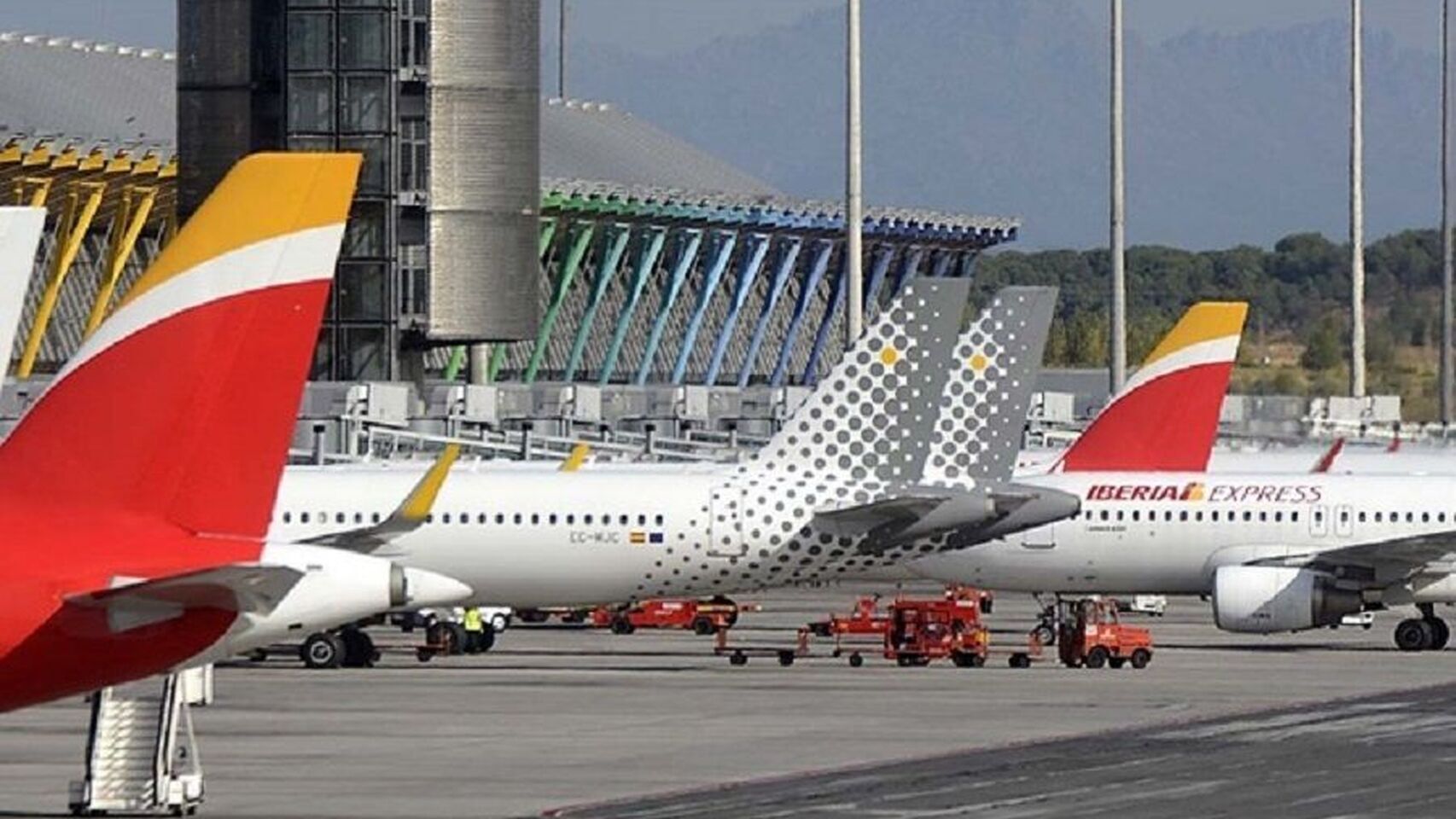 Aviones de Iberia.
