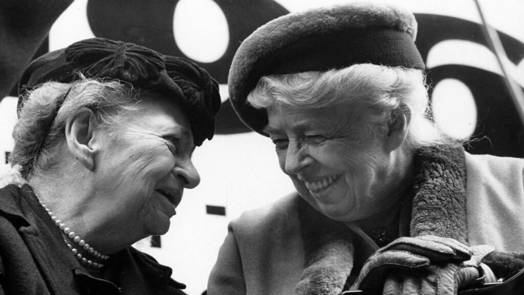 Hick y Eleanor Roosevelt.