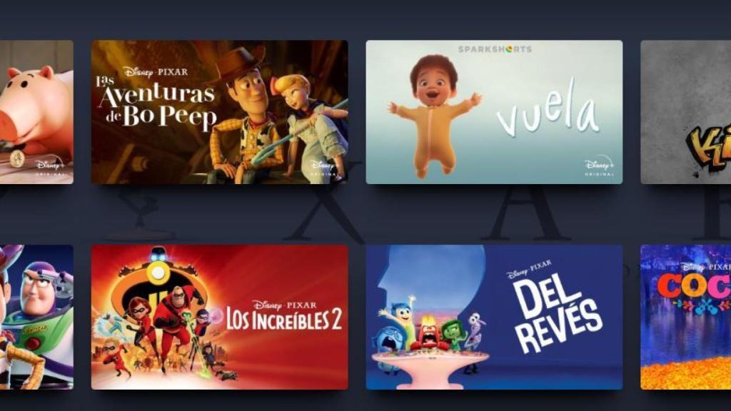 Todas las películas de Disney.