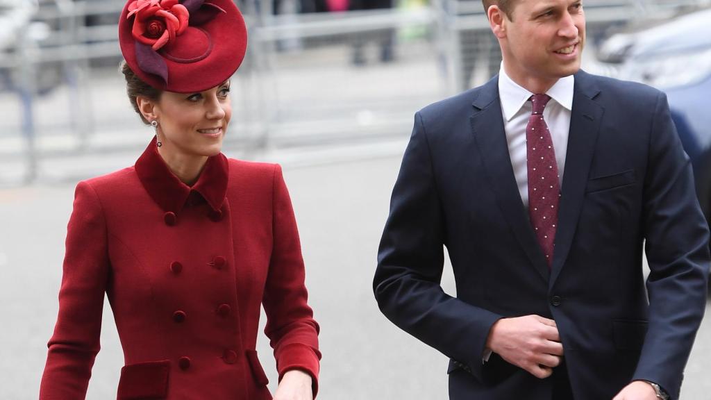 Los duques de Cambridge durante el día de la Commonwealth.