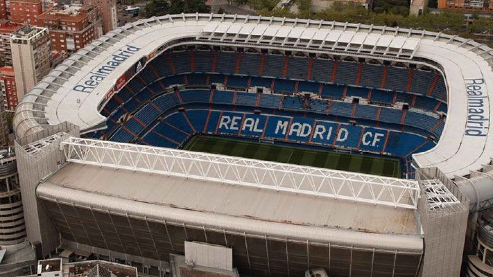 Las obras del Santiago Bernabéu avanzan