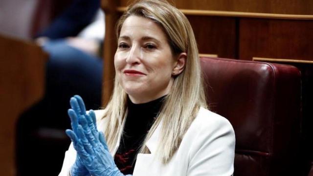 María Muñoz, este miércoles en el Congreso.