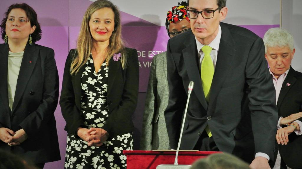 Pedro Francisco Guillén, subsecretario de Igualdad, el día de su toma de posesión.